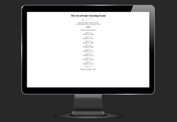 UC Davis WEB511 Javascript Guessing Game